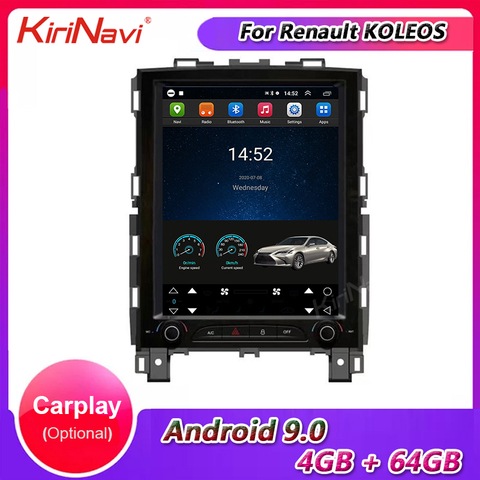 KiriNavi Telsa Style Vertical Screen 10.4
