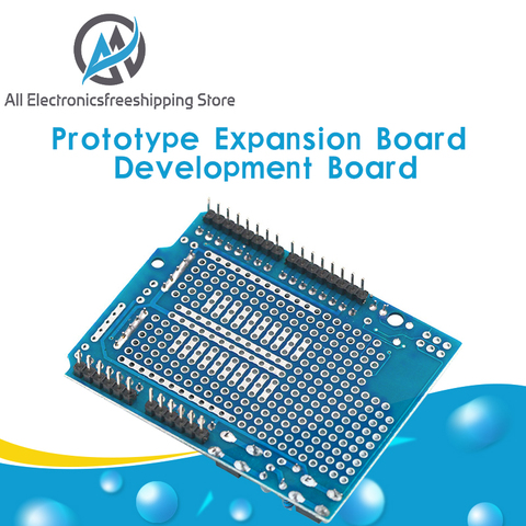 UNO ProtoShield prototype expansion board with SYB-170 mini breadboard based For ARDUINO UNO ProtoShield ► Photo 1/6