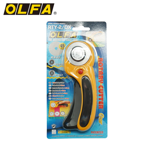 OLFA Europe imported from Japan, safety hob, curve round cloth cutter 45mm, RTY-2/DX ► Photo 1/5