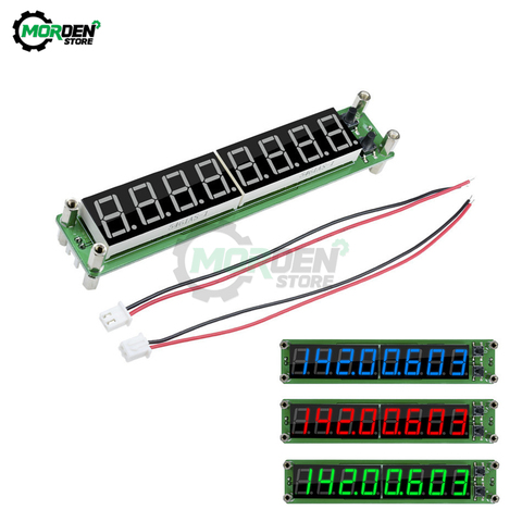 RF Signal Frequency Counter Cymometer PIC16F648A 3 Channel 8-Digit Digital Tester Meter 0.1MHz to 60MHz 20MHz to 2400MHZ 2.4GHz ► Photo 1/6