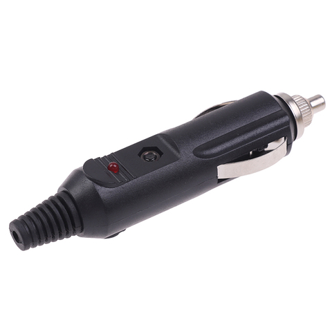 12V 24V car cigarette lighter plug with light without wire socket converter ► Photo 1/6