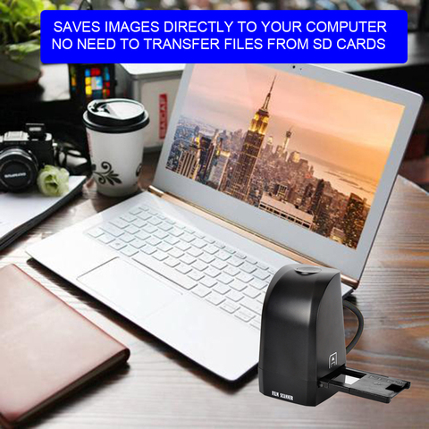 35mm 135mm Film Scanner 8MP Digital Color Photo Scanner Convert and Save Film Negatives & Slides Directly on Your Computer ► Photo 1/6