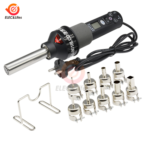 450W 110V/220V Soldering Pen Heat Welding Torch Gun Mini Welding Iron Welding Pen Burner + 9 nozzles For Hot Cutting Tools ► Photo 1/6