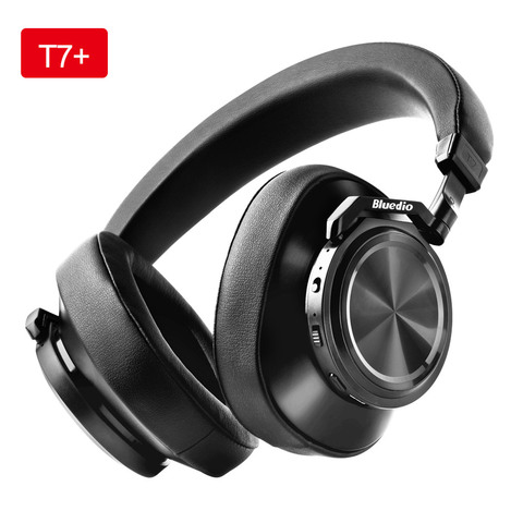 Bluedio T7+ Headphone Bluetooth User-defined Active Noise Cancelling Wireless Headset With Microp For phone Support SD Card Slot ► Photo 1/6