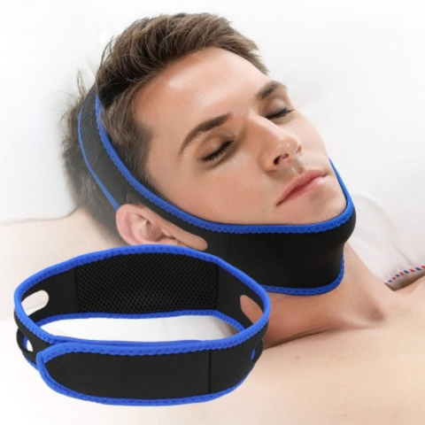 Anti Snoring Chin Straps Adjustable Stop Snoring Snore Reduction Anti Snoring Devices Snore Stopper for Men Women Sleep Snoring ► Photo 1/6