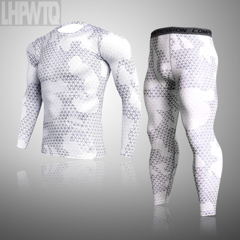 Men's Winter Gear Ski Thermal Underwear Sets Thermo Camouflage Exercise Clothes Sports Pants Snowboarding Shirts And Pants ► Photo 1/6