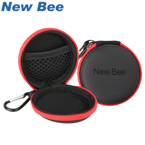 New Bee Fashion Portable Earphones Case Wireless Earbuds Bag High Quality PU Headset Box for Apple Airpods Headphones ► Photo 1/6