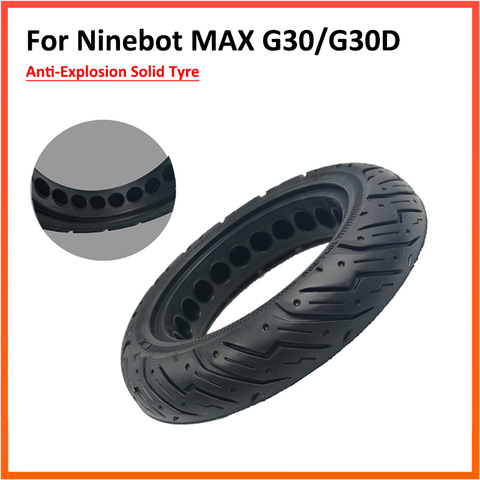 Solid Tyre for Ninebot Max G30 G30D Electric Scooter Durable Scooter Tyre Anti-Explosion Tire Kickscooter Accessories ► Photo 1/6