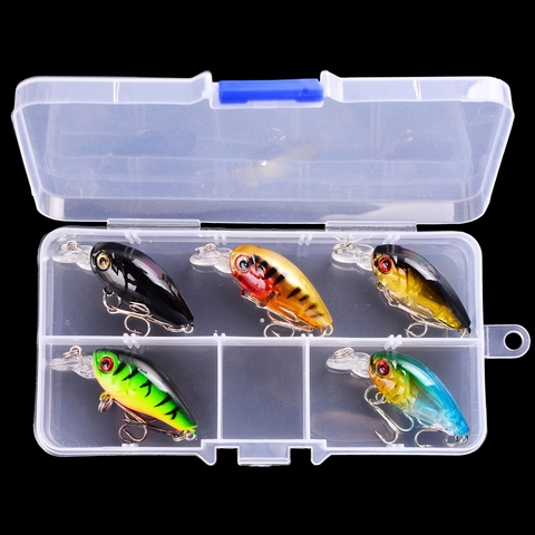 4.5CM 3.5G Crankbaits Set Mixed Colors Fishing Lures Minnow Baits Wobbler Bass Swimbait Sea Swim Trout Tackle Hard Goods ► Photo 1/6