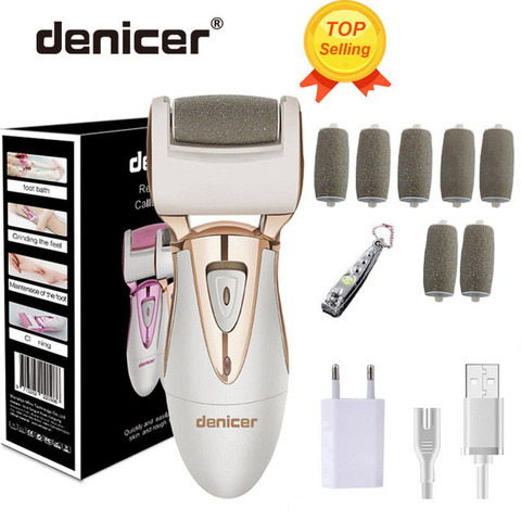 2022 Upgrade Electric Grinder Pedicure Tools Foot Care Tool Pedicura Velvet Smooth Machine Callus Remover for Foot Heel Skin ► Photo 1/6