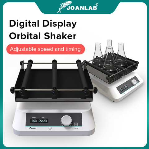 JOANLAB LCD Display Shaker Lab Multi-purpose Horizontal Swing Speed Oscillator Lab Adjustable Speed Laboratory Orbital Shaker ► Photo 1/6