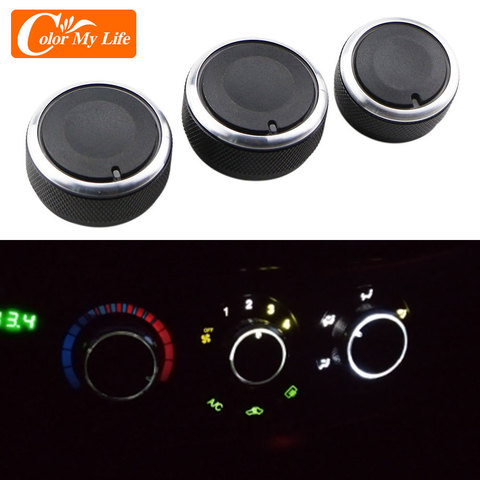 For Chevrolet Chevy T250 Aveo Aveo5 Lova 250 Daewoo Gentra AC Knob Heater Air Conditioner Climate Control Switch Knobs Buttons ► Photo 1/6