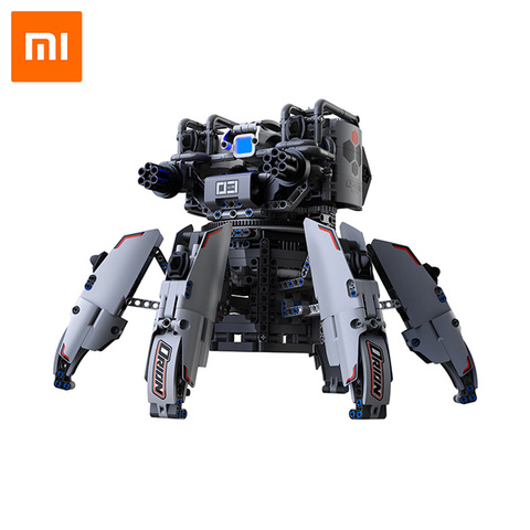 XIAOMI Jupiter Dawn Series Smart Building Block Orion Six-Legged Titan Robot RC Toy Bluetooth APP Control Kids Gift 1200+ parts ► Photo 1/6