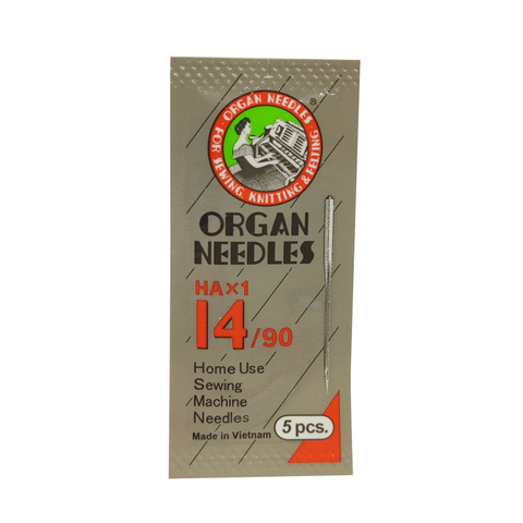 5pcs/pack HAX1 ORGAN Home Use Sewing Machine Needles Universal Sewing Needle for SINGER BROTHER 9/65,11/75,14/90, 16/100 ► Photo 1/6