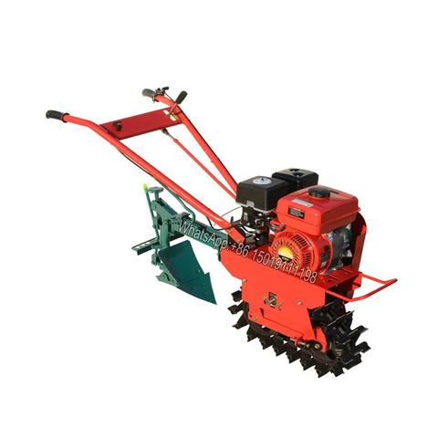 170 Gasoline cultivator,chain track cultivator,wheel plough,trencher,fertilizer and seeder,micro tiller,rotary tiller ► Photo 1/6