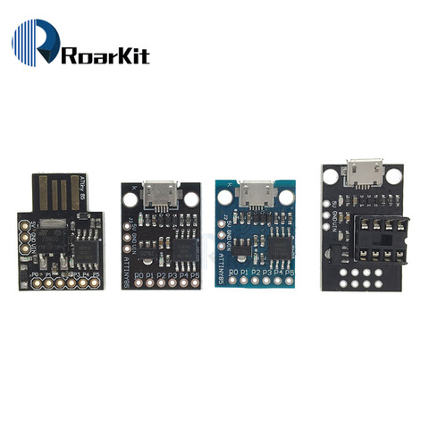 Digispark kickstarter miniature minimal Development Board ATTINY85 Module for Arduino usb ATtiny13A/ATtiny25/ATtiny45 connector ► Photo 1/6