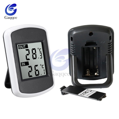 433MHz LCD Digital Wireless Transmission Temperature Humidity Meter Indoor Outdoor Temperature Sensor Hygrometer For Home Office ► Photo 1/1