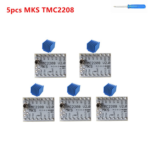 TMC2208 V2.0 stepper motor driver controller stepping driver module Step Stick TMC 2208 implements 3d printer engine parts ► Photo 1/5