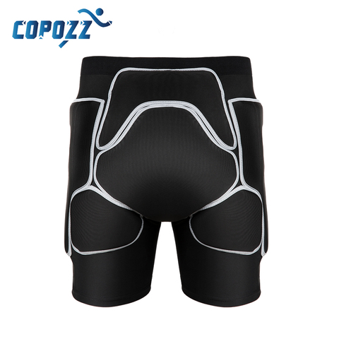 COPOZZ Unisex Sports Gear Short Snowboard Protection Hip Butt Motorcycle Shorts Ski Skate Protection Padded Shorts Knee pads ► Photo 1/6