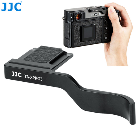 JJC Deluxe Metal Thumbs Up Grip For Fujifilm X-Pro3 XPro3 Camera Hot Shoe Hand Grip Camera Accessories ► Photo 1/6