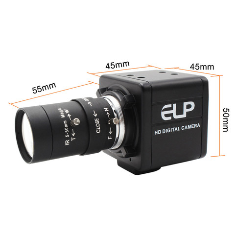 ELP 4K zoom usb webcam with 5-50mm varifocal lens + One extra 2.8-12mm for optional, one camera two lens similar two cameras ► Photo 1/6