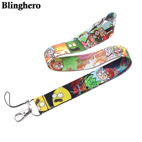 CB134 Anime Cellphone Lanyard For Key ID Card Passport Gym USB Badge Holder DIY Hanging Rope Neck lanyards ► Photo 1/6