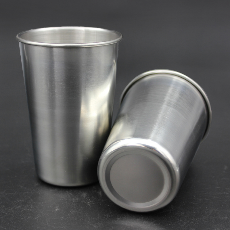 Stainless Steel Cup Mug Metal Drinking Coffee Beer Tumbler,180ml Picnic