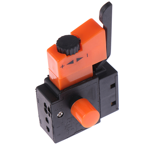 1pc New AC 220V/6A FA2/61BEK Adjustable Speed Switch Plastic Metal For Electric Drill Trigger Switches ► Photo 1/6