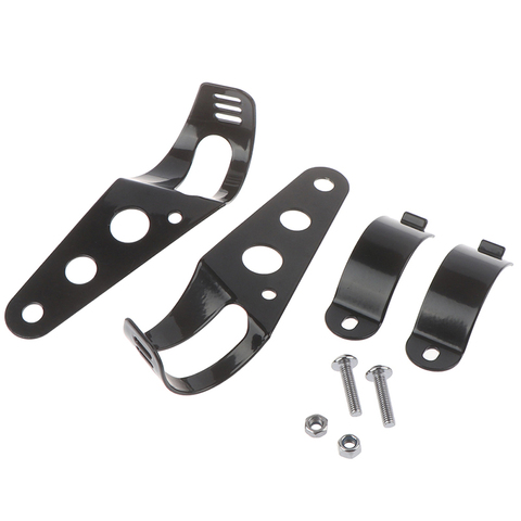 Universal Motorcycle Modified Front Headlight Mounting Braket Aluminum Front Headlight Bracket Motorcycle Parts 35mm- 43mm ► Photo 1/6