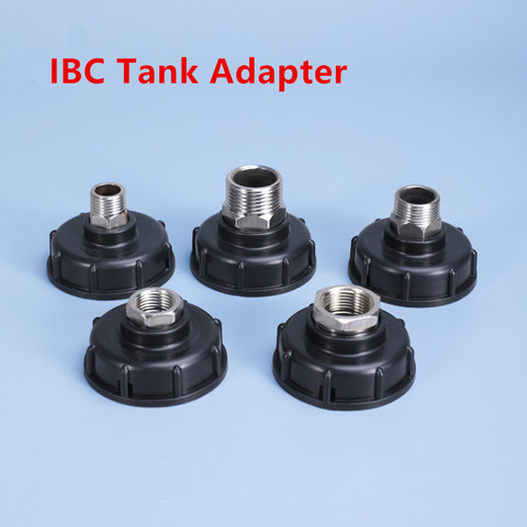 1000L IBC Tote Tank Drain Adapter 304 Stainless Steel Spout Fittings Replacement Home Garden Irrigation Switch tool ► Photo 1/4