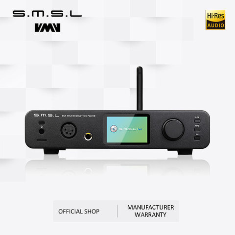 SMSL DP3 DSD HIFI Digital Network Music Player Headphone Amplifier WIFI ES9018Q2C DAC DSD256 Bluetooth ► Photo 1/6