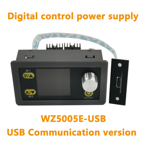 WZ5005E DC DC Buck Converter CC CV 50V 5A Power Module Adjustable Regulated laboratory power supply communication 5V 12V 24V 36V ► Photo 1/6