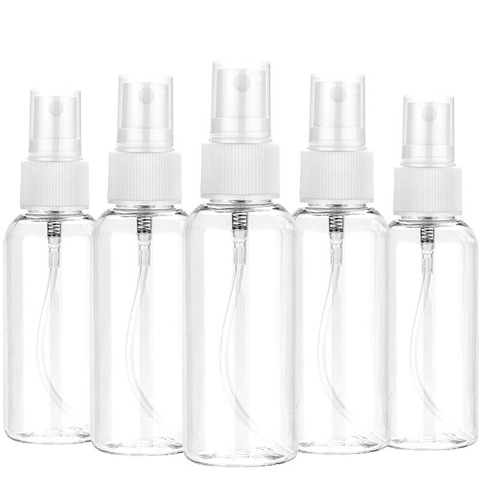 3/5/10pcs Refillable 10ml 30ml 50ml 60ml 100ml Clear PET Plastic Portable Spray Bottle Empty Perfume Bottles ► Photo 1/6