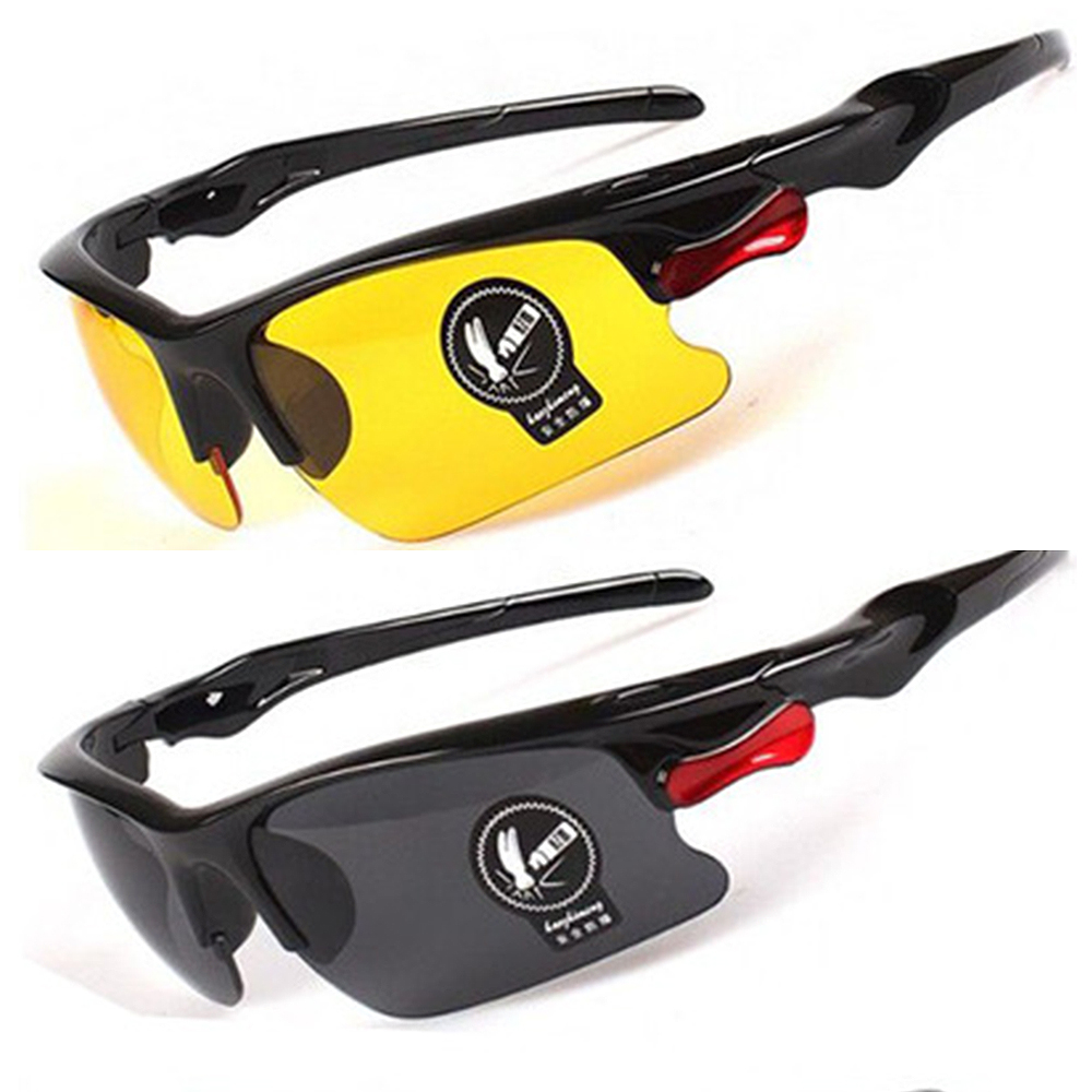 Photochromic Cycling Glasses Sport Sunglasses Discoloration Bike Goggles UV400 