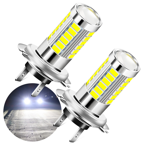 2pcs H7 100W 12V White Car Headlights for SsangYong Actyon Kyron Rexton Korando ► Photo 1/6