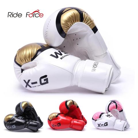 Kick Boxing Gloves for Men Women PU Karate Muay Thai Guantes De Boxeo Free Fight MMA Sanda Training Adults Kids Equipment ► Photo 1/6