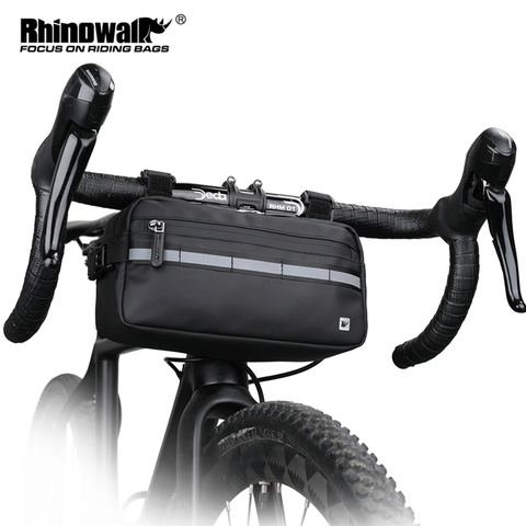 Rhinowalk 2022 New Handlebar Bike Bag Multifunctional Bicycle Cycling Front Basket Handbag Frame Tube holder shoulder bike bag ► Photo 1/6