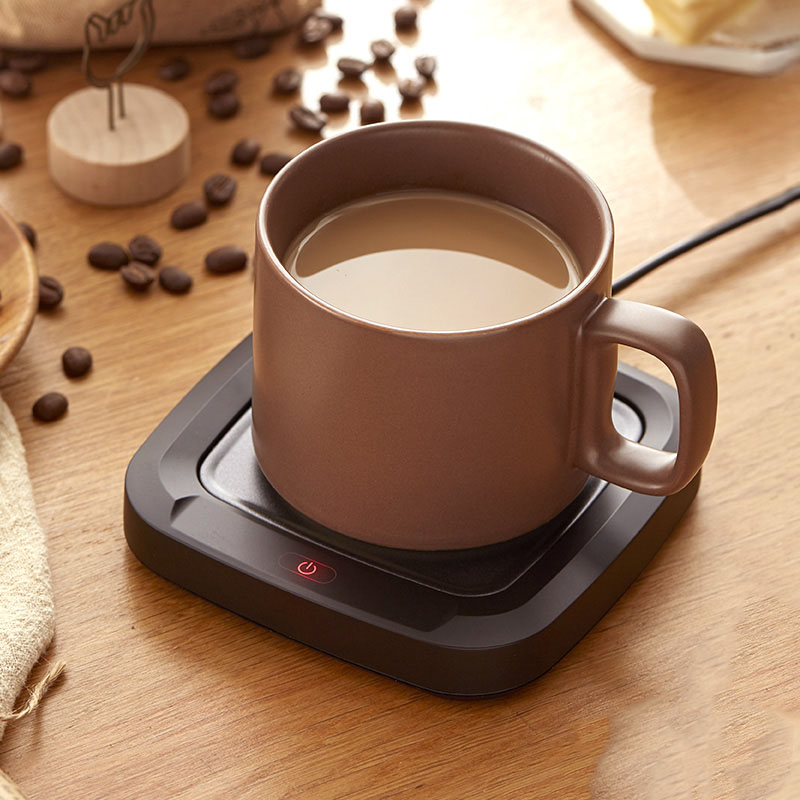 15W Electric Desktop Heater Milk Tea Coffee Hot Beverage Mug Warmer Cup Mat  Pad