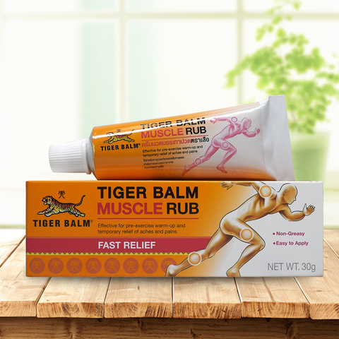 Tiger balm original red 30g/pcs muscle rub relieve Sprain for shoulder relief joints pain massage ointment health care plaster ► Photo 1/6