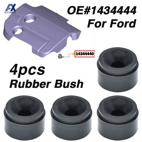 4x Engine Rubber Mounting Bush For Ford Mondeo Focus C-Max Galaxy Fiesta 1434444 Protective Cover Under Guard Tray Plate Rubber ► Photo 1/6