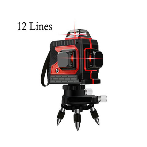 12 Line Green Light Auto Laser Level Construction Tools Waterproof Erramientas De Construccion High Precision 3D Wall Sticker ► Photo 1/6