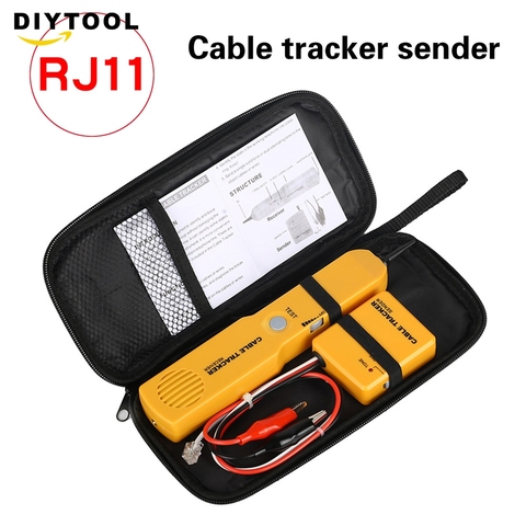 RJ11 Line Finder Cable Wire Tone Generator Probe Tracer Tracker Tester ► Photo 1/6