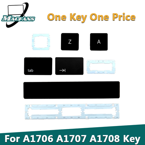 NEW A1706 Keycap for MacBook Pro 15“ A1707 A1708 Key One Black One Butterfly Clip 2016 2017 US UK Layout Replacement A1706 key ► Photo 1/4