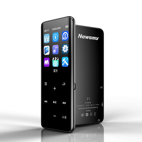 Buy Online Newsmy F1 Mini Mp3 Player Bluetooth Otg Full Touch Screen 4gb 8gb Memory E Book Reader Fm Radio Loseless Portable Music Player Alitools