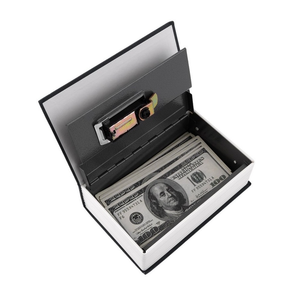 Dictionary Small Book Safe Box Secret Security Storage Cash Money Jewellery 