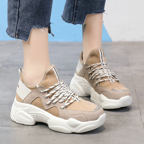 Fashion Women Sneakers Denim Casual Shoes Female Summer