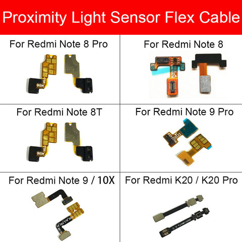 Light Proximity Sensor Flex Ribbon Cable For Xiaomi Redmi Note 8 8T 9 10X K20 Pro Distance Proximity Sensor Flex Cable Parts ► Photo 1/5