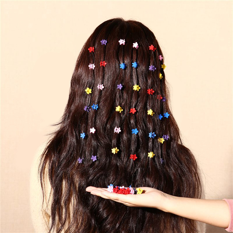 10 pcs New Fashion Baby Girls Small Hair Claw Cute Candy Color flower Hair  Jaw Clip Children Hairpin Hair Accessori dropship - Price history & Review  | AliExpress Seller - MIMICOO Official Store 