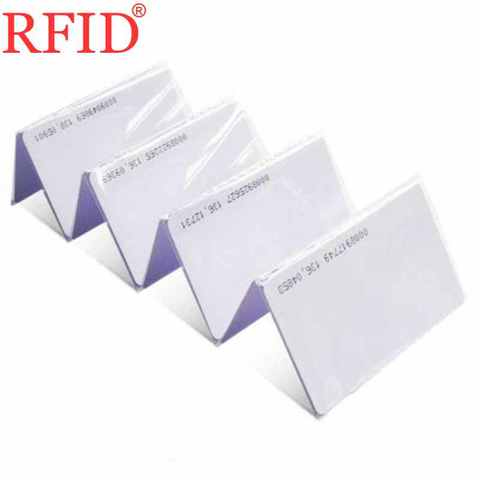 ID 125Khz EM4100 TK4100 Read Only White Card RFID Token Tag Back Door Token Access Control Tag Fast Shipping Fast Shipping 1pcs ► Photo 1/6