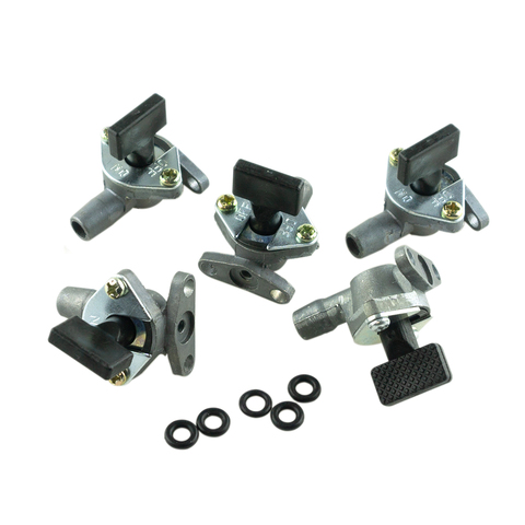 5Pcs/Set Carburetor Fuel Pocket Cock Valve Tank Tap Switch for 2 Stroke 47cc 49cc Dirt Pit Bike Mini ATV Quad Scooter ► Photo 1/6